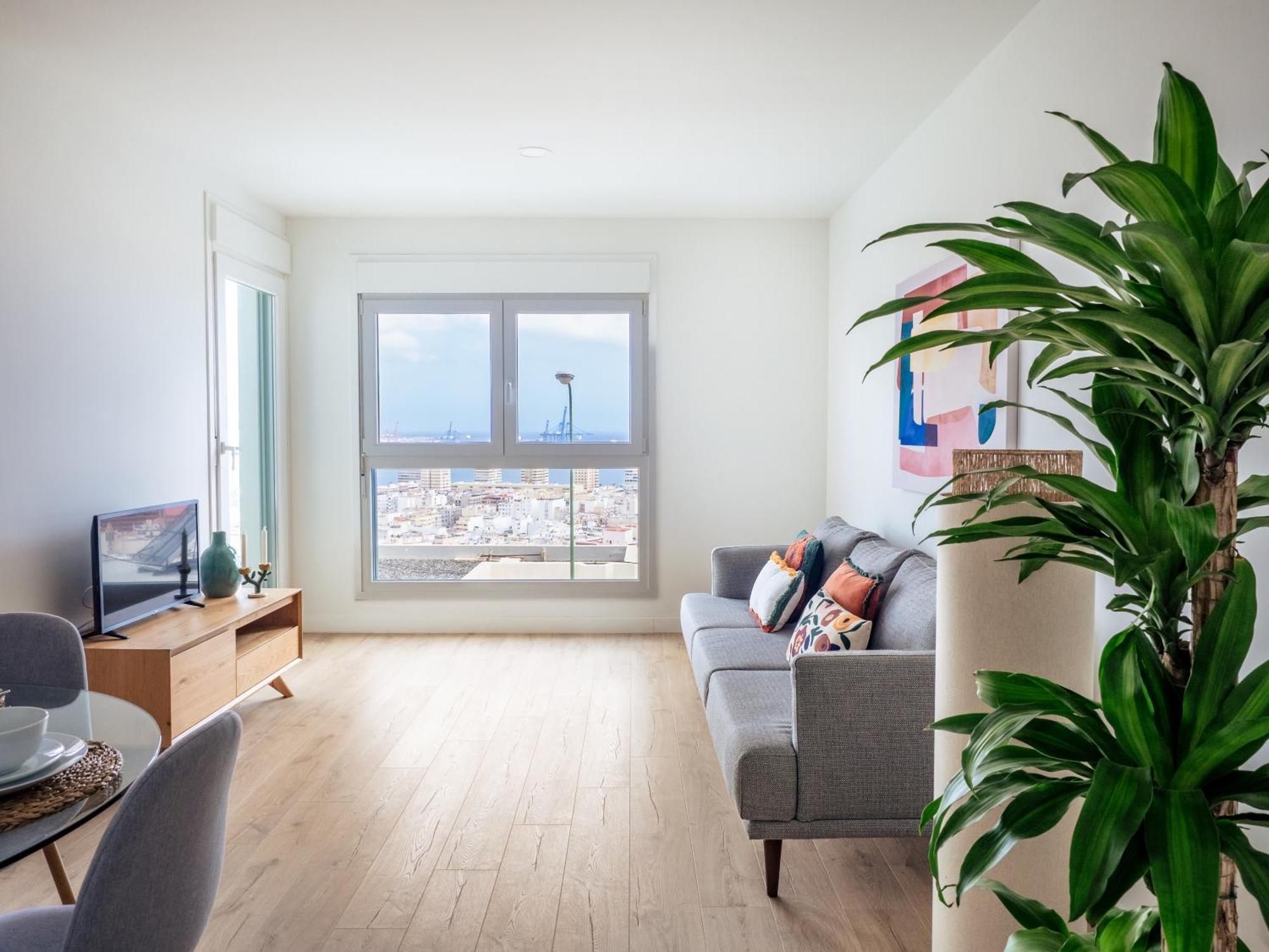 Abora Views, With Terrace, Office And Free Parking For Temporary Apartment *