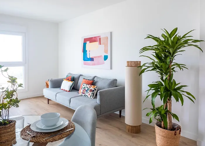 Apartment Abora Views, With Terrace, Office And Free Parking For Temporary Rentals