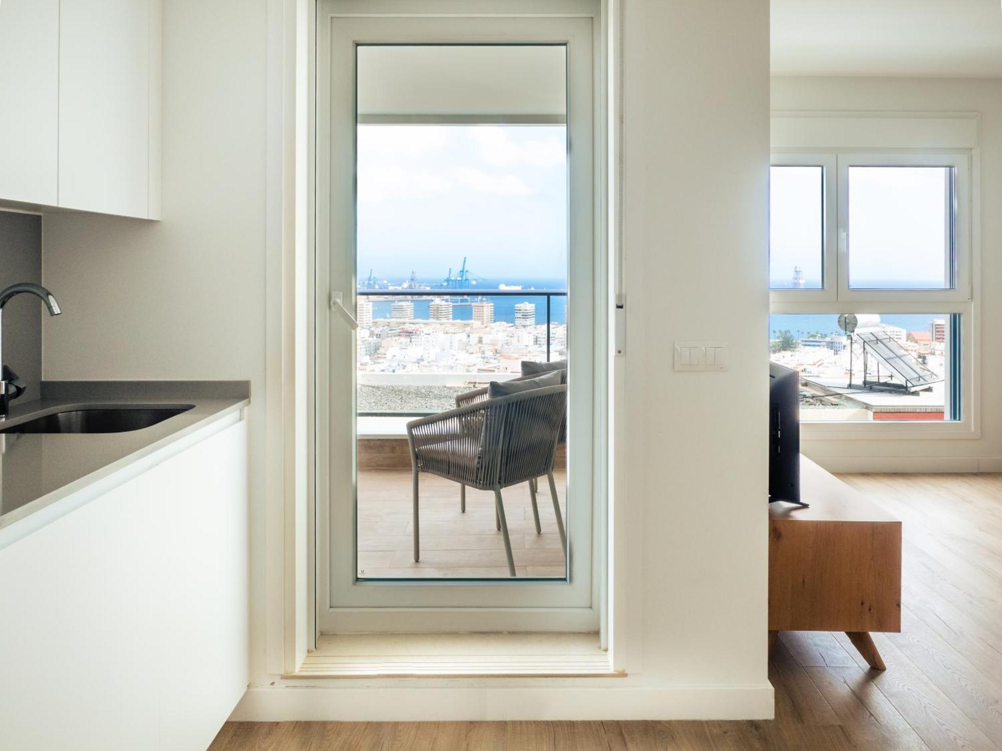 Abora Views, With Terrace, Office And Free Parking For Temporary Apartamento Las Palmas de Gran Canaria