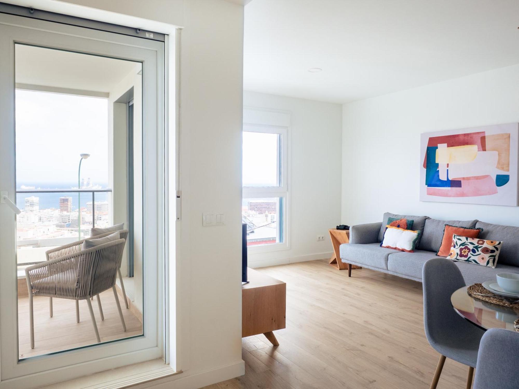 Apartamento Abora Views, With Terrace, Office And Free Parking For Temporary Las Palmas de Gran Canaria